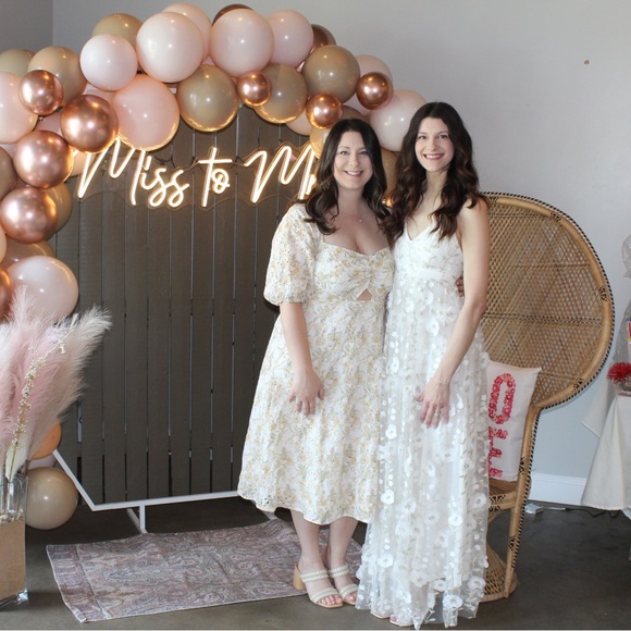 Chelsea28 Floral Eyelet Midi Dress - Picture 8 of 8